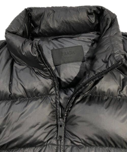 PRADA（プラダ）PRADA (プラダ) 袖プレートダウンジャケット ブラック サイズ:SIZE 54の古着・服飾アイテム