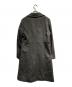 BALMAIN (バルマン) カシミヤフォックスファーロングコート グレー サイズ:SIZE 9：20000円