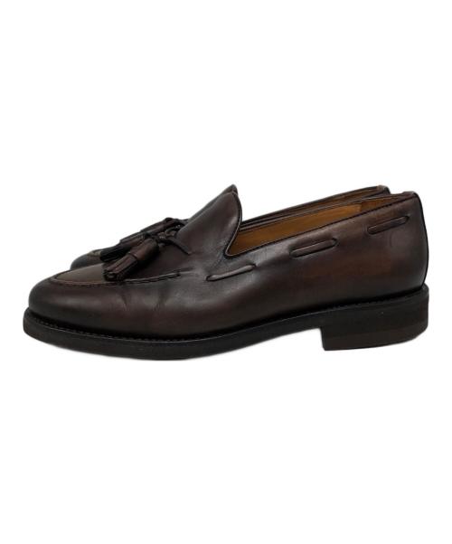 berwick（バーウィック）berwick (バーウィック) タッセルローファー ブラウン サイズ:SIZE 4 1/2の古着・服飾アイテム