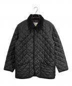 Traditional Weatherwearトラディショナルウェザーウェア）の古着「マルティニーク別注 WAVERLY / ウェーバリー キルティングジャケット」｜ブラック