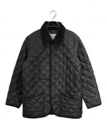 Traditional Weatherwear（トラディショナルウェザーウェア）の古着「マルティニーク別注 WAVERLY / ウェーバリー キルティングジャケット」｜ブラック