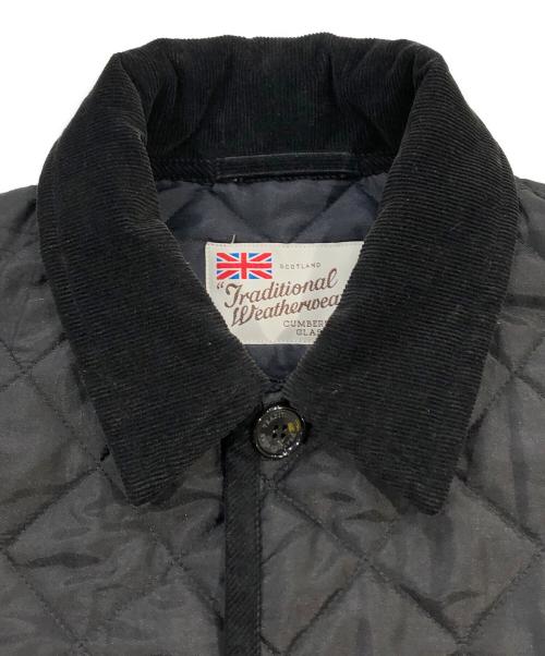 Traditional Weatherwear（トラディショナルウェザーウェア）Traditional Weatherwear (トラディショナルウェザーウェア) マルティニーク別注 WAVERLY / ウェーバリー キルティングジャケット ブラック サイズ:SIZE 42の古着・服飾アイテム