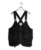 Snow peakスノーピーク）の古着「TAKIBI Canvas Vest」｜ブラック