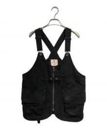 Snow peak（スノーピーク）の古着「TAKIBI Canvas Vest」｜ブラック