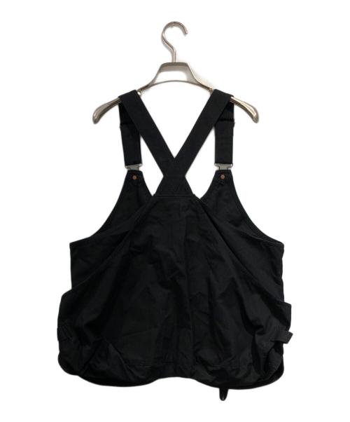 Snow peak（スノーピーク）snow peak (スノーピーク) TAKIBI Canvas Vest ブラック サイズ:SIZE Mの古着・服飾アイテム