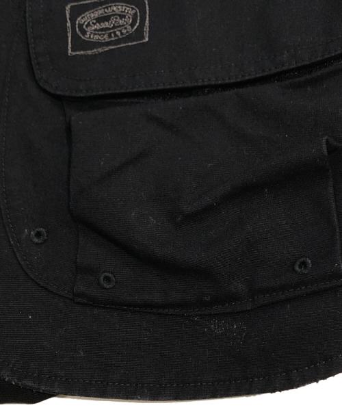 Snow peak（スノーピーク）snow peak (スノーピーク) TAKIBI Canvas Vest ブラック サイズ:SIZE Mの古着・服飾アイテム