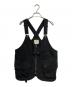 snow peak（スノーピーク）の古着「TAKIBI Canvas Vest」｜ブラック