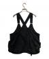 snow peak (スノーピーク) TAKIBI Canvas Vest ブラック サイズ:SIZE M：16000円