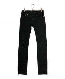 DIOR HOMME（ディオール オム）の古着「ストレッチスキニーデニムパンツ」｜ブラック