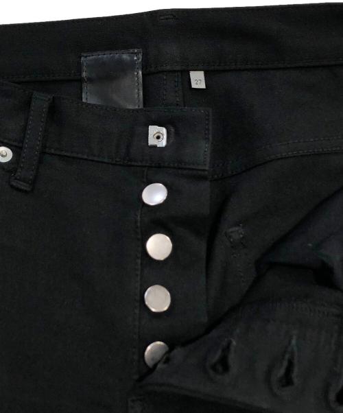 DIOR HOMME（ディオール オム）DIOR HOMME (ディオール オム) ストレッチスキニーデニムパンツ ブラック サイズ:SIZE 27の古着・服飾アイテム