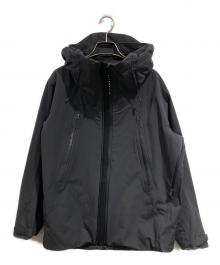 DESCENTE ALLTERRAIN（デザイント オルテライン）の古着「ハードシェルジャケット“クレアス”」｜ブラック