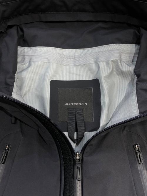 DESCENTE ALLTERRAIN（デザイント オルテライン）Descente ALLTERRAIN (デザイント オルテライン) ハードシェルジャケット“クレアス” ブラック サイズ:SIZE Sの古着・服飾アイテム