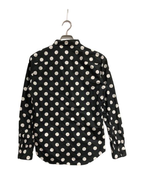 COMME des GARCONS HOMME PLUS（コムデギャルソンオムプリュス）COMME des GARCONS HOMME PLUS (コムデギャルソンオムプリュス) ドット柄シャツ ブラック サイズ:SIZE Sの古着・服飾アイテム