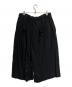 Yohji Yamamoto pour homme (ヨウジヤマモト プールオム) COTTON LINEN VOILE PANTS ブラック サイズ:SIZE 3：40000円