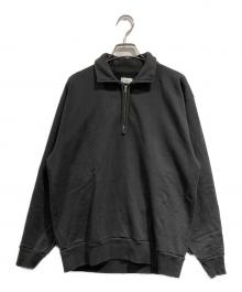 CIOTA（シオタ）の古着「Half Zip Sweatshirts」｜チャコールグレー