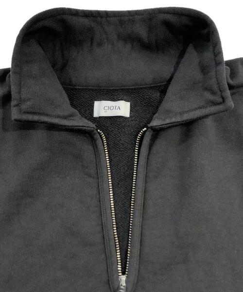 CIOTA（シオタ）CIOTA (シオタ) Half Zip Sweatshirts チャコールグレー サイズ:SIZE 4の古着・服飾アイテム