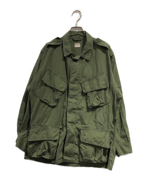 US ARMY（ユーエスアーミー）US ARMY (ユーエスアーミー) 3rd ジャングルファティーグジャケット グリーン サイズ:SIZE SMALL-SHORTの古着・服飾アイテム