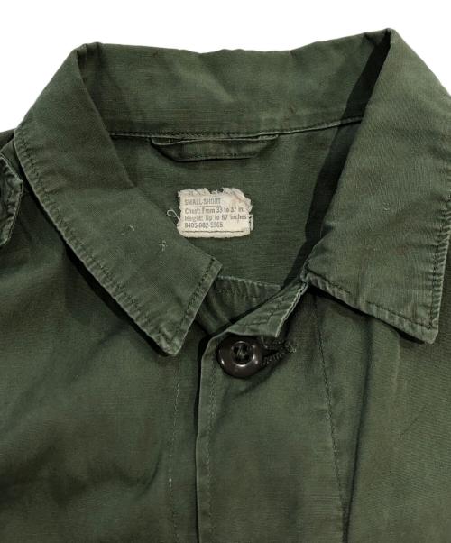 US ARMY（ユーエスアーミー）US ARMY (ユーエスアーミー) 3rd ジャングルファティーグジャケット グリーン サイズ:SIZE SMALL-SHORTの古着・服飾アイテム