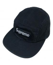 SUPREME（シュプリーム）の古着「Washed Chino Twill Camp Cap」｜ブラック