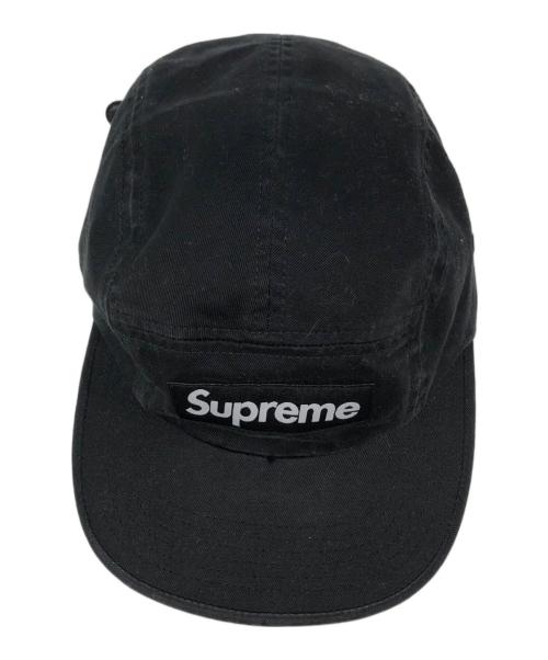 SUPREME（シュプリーム）Supreme (シュプリーム) Washed Chino Twill Camp Cap ブラック サイズ:SIZE Freeの古着・服飾アイテム