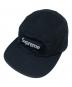 Supreme（シュプリーム）の古着「Washed Chino Twill Camp Cap」｜ブラック