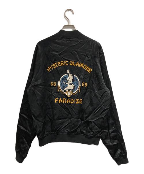 Hysteric Glamour（ヒステリックグラマー）Hysteric Glamour (ヒステリックグラマー) Paradice パラダイス スカジャンジャケット ブラック サイズ:SIZE Mの古着・服飾アイテム