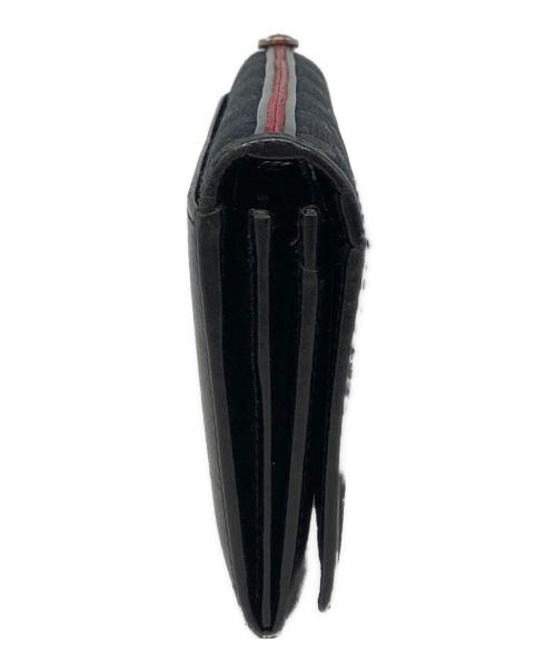 GUCCI（グッチ）GUCCI (グッチ) 長財布 ブラックの古着・服飾アイテム