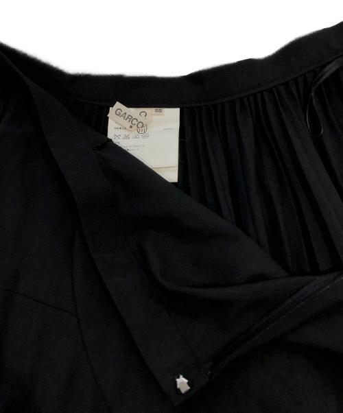 COMME des GARCONS（コムデギャルソン）COMME des GARCONS (コムデギャルソン) ツイスト/プリーツ切替スカート ブラック サイズ:SIZE SSの古着・服飾アイテム