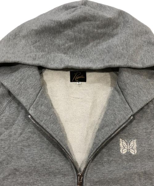 Needles（ニードルズ）Needles (ニードルズ) Zipped Track Hoody グレー サイズ:SIZE Lの古着・服飾アイテム
