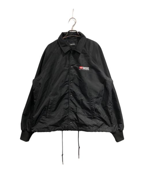 DIESEL（ディーゼル）DIESEL (ディーゼル) J-AKIO-A-DIV-RKAUX コーチジャケット ブラック サイズ:SIZE Lの古着・服飾アイテム