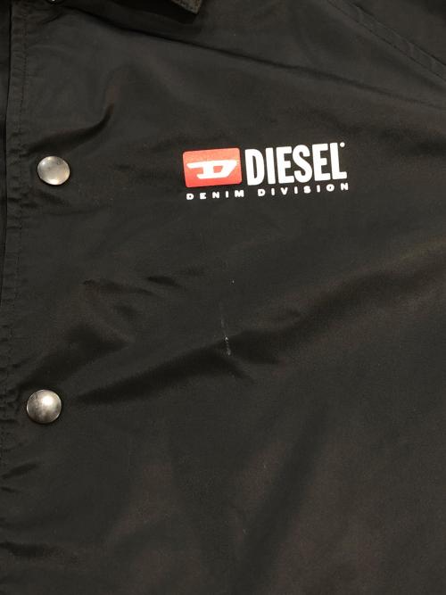 DIESEL（ディーゼル）DIESEL (ディーゼル) J-AKIO-A-DIV-RKAUX コーチジャケット ブラック サイズ:SIZE Lの古着・服飾アイテム