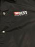 中古・古着 DIESEL (ディーゼル) J-AKIO-A-DIV-RKAUX コーチジャケット ブラック サイズ:SIZE L：12000円