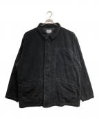 C.Eシーイー）の古着「6W CORD ZIP JACKET」｜ブラック