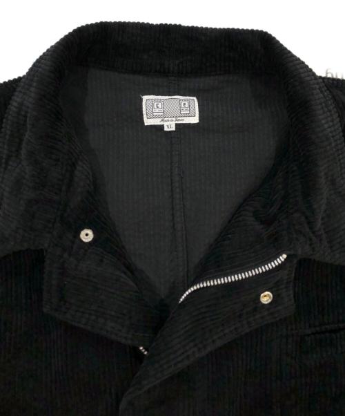 C.E（シーイー）C.E (シーイー) 6W CORD ZIP JACKET ブラック サイズ:SIZE XLの古着・服飾アイテム