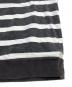 中古・古着 Supreme (シュプリーム) Printed Stripe Harf Zip Sweat グレー×ホワイト サイズ:SIZE M：17000円