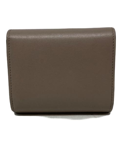 CELINE（セリーヌ）CELINE (セリーヌ) 3つ折り財布 ベージュの古着・服飾アイテム