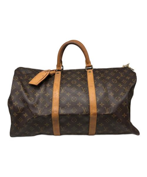 LOUIS VUITTON（ルイ ヴィトン）LOUIS VUITTON (ルイ ヴィトン) トラベルバッグ ブラウンの古着・服飾アイテム