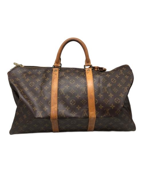 LOUIS VUITTON（ルイ ヴィトン）LOUIS VUITTON (ルイ ヴィトン) トラベルバッグ ブラウンの古着・服飾アイテム