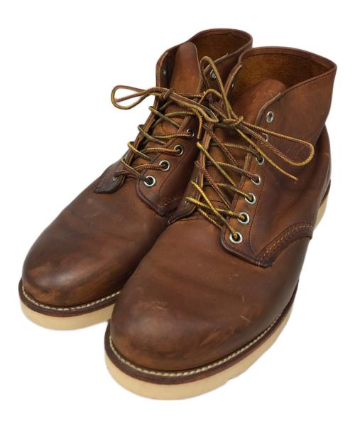 RED WING（レッドウィング）RED WING (レッドウィング) 6-inch Classic Round ブラウン サイズ:SIZE 27cmの古着・服飾アイテム