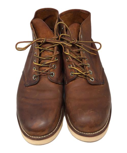 RED WING（レッドウィング）RED WING (レッドウィング) 6-inch Classic Round ブラウン サイズ:SIZE 27cmの古着・服飾アイテム