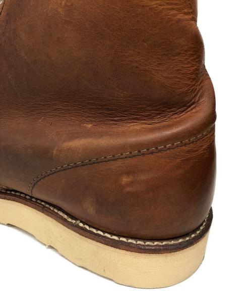 RED WING（レッドウィング）RED WING (レッドウィング) 6-inch Classic Round ブラウン サイズ:SIZE 27cmの古着・服飾アイテム