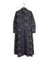 HERALBONY（ヘラルボニー）の古着「Flare Skirt One-Piece「夜景」」｜ネイビー