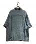 HERALBONY (ヘラルボニー) ブリーチデニムアートコンビシャツ「タイトル不明」 スカイブルー サイズ:SIZE L：10000円