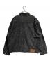 HERALBONY (ヘラルボニー) kaedeデニムブルゾン「かえでのチョキチョキ」BLACK ブラック サイズ:SIZE L：15000円