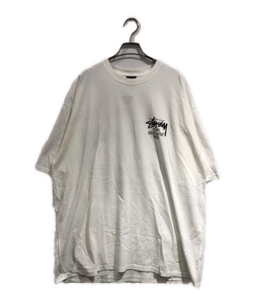 stussy（ステューシー）stussy (ステューシー) STOCK DSM PARIS TEE ホワイト サイズ:SIZE XLの古着・服飾アイテム