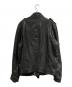 NEIL BARRETT (ニールバレット) レザージャケット ブラック サイズ:SIZE L：28000円