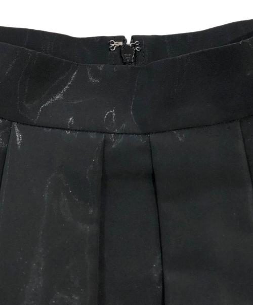 ESTNATION（エストネーション）ESTNATION (エストネーション) ロッシーグログランランダムタックスカート ブラック サイズ:SIZE 38の古着・服飾アイテム