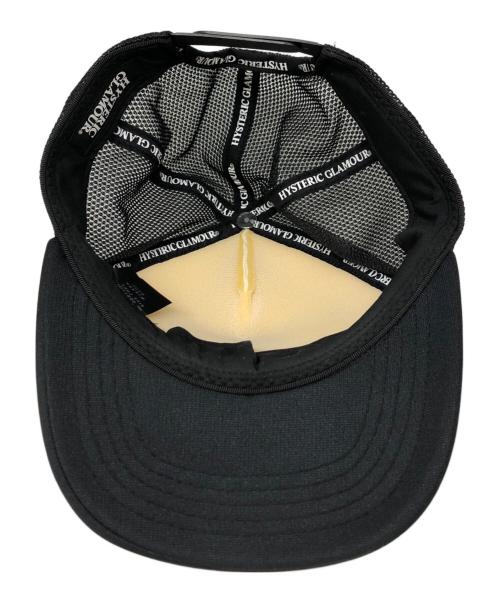 Hysteric Glamour（ヒステリックグラマー）Hysteric Glamour (ヒステリックグラマー) Hysteric Unlimited Mesh Cap ブラックの古着・服飾アイテム