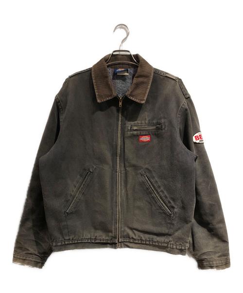 Dickies（ディッキーズ）Dickies (ディッキーズ) 裏地ブランケットダックジャケット ブラック サイズ:SIZE Lの古着・服飾アイテム