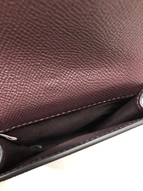 COACH（コーチ）COACH (コーチ) クロスショルダースマホポーチ ブラックの古着・服飾アイテム